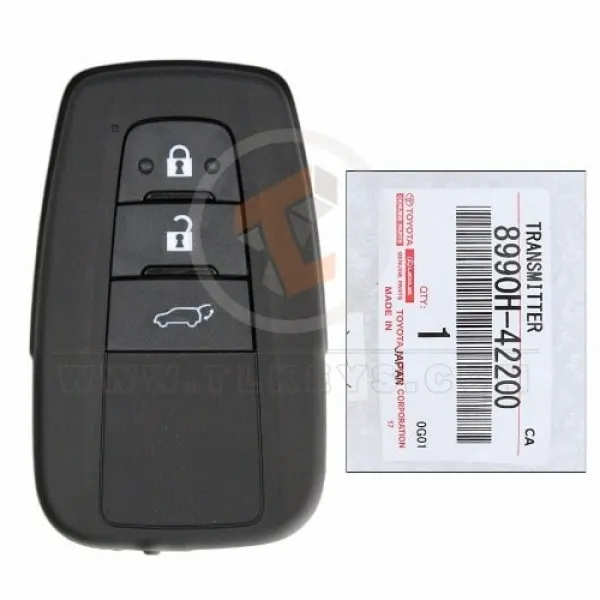 Genuine Toyota RAV4 Smart Proximity 2019 2021 P/N: 8990H-42200 433MHz Frequency 433MHz
