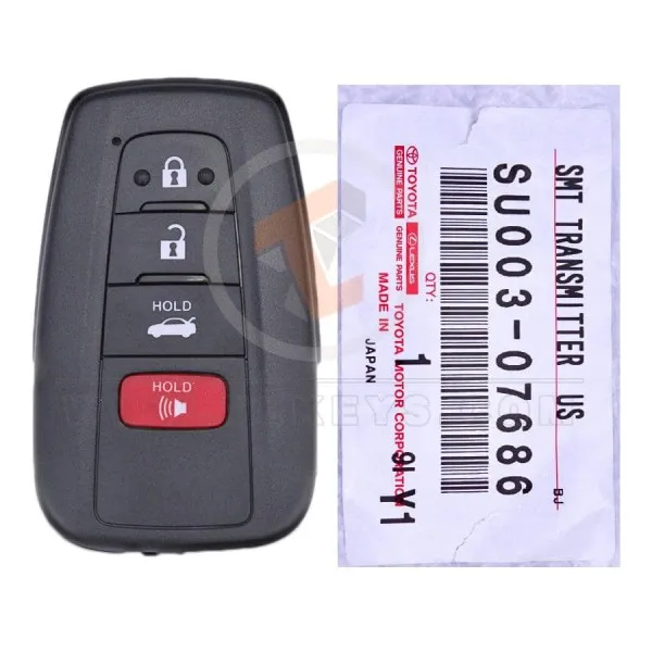 Genuine Toyota 86 Smart Proximity 2018 2020 P/N: SU003-07686 315MHz Frequency 315MHz