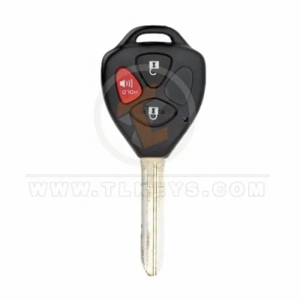 Scion tC iQ Head Key Remote 2011 2014 P/N: 89070-21120 312MHz Panic Button Yes