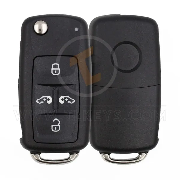  Volkswagen Sharan Multivan Flip Key Remote 2009 2016 P/N: 5K0 837 202 AD Frequency 434MHz