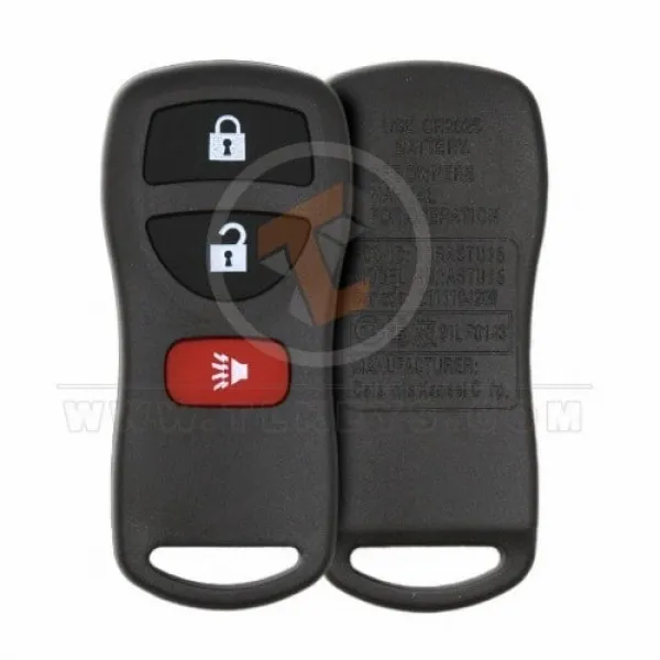 Nissan X-Trail TIIDA Flip Key Remote 2002 2009 433MHz 3 Buttons Status Aftermarket