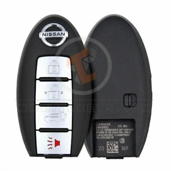 Genuine Nissan Murano Smart Proximity 2009 2014 P/N: 285E3-1AA7B Panic Button Yes