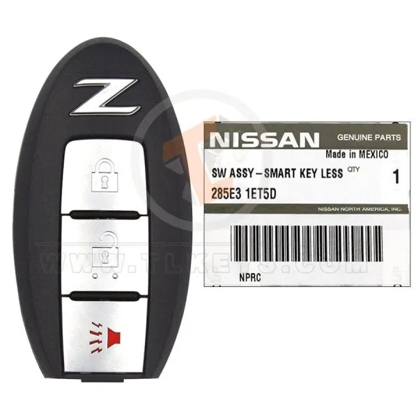 Genuine Nissan Z Smart Proximity 2018 2020 P/N: 285E3-1ET5D 315MHz Buttons 3