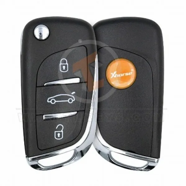 Xhorse XKDS00EN Universal Wired Flip Key Remote 3 Buttons Without Chip Xhorse