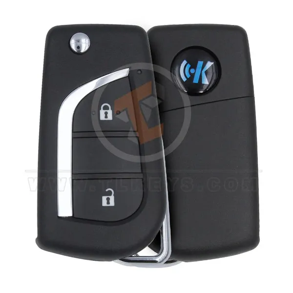 Keydiy KD B13-2 Universal Flip Key Remote 2 Buttons Toyota Type Buttons 2