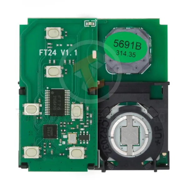 Lonsdor FT24-5691B Smart Key Remote Board  6 Buttons 314.35MHz 4D Chip for Toyota Sienna Remote Type PCB