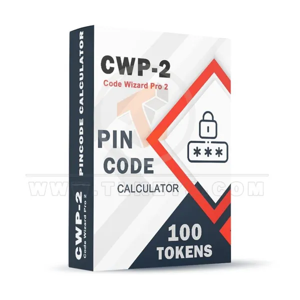 CWP2 CWP-2 Code Wizard Pro 2 Pincode Calculator - 100 Tokens token