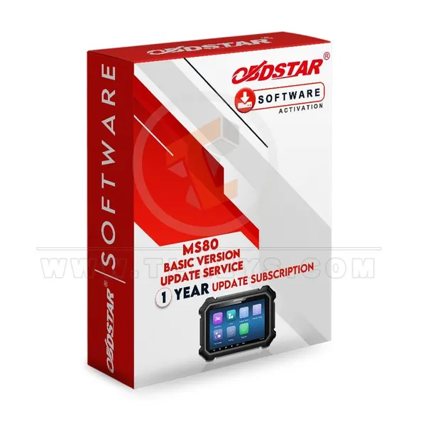 OBDSTAR MS80 Basic Version Update Service software
