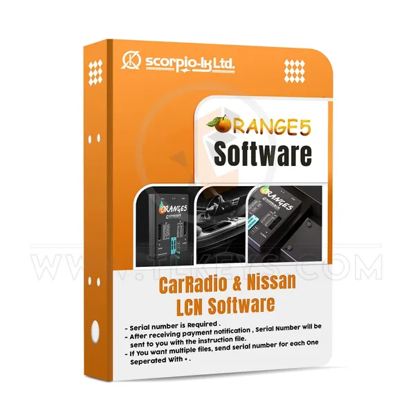 Orange5 CarRadio & Nissan LCN Software software