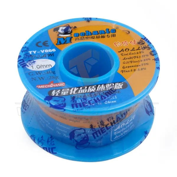 MECHANIC TY-V866 Soldering Wire 1.00mm Aftermarket Brand soldering tools