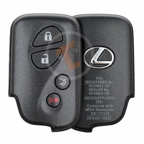 Genuine Lexus ES350 LS460 Smart Proximity 2007 2010 P/N: 89904-30322 Remote Type Smart Proximity