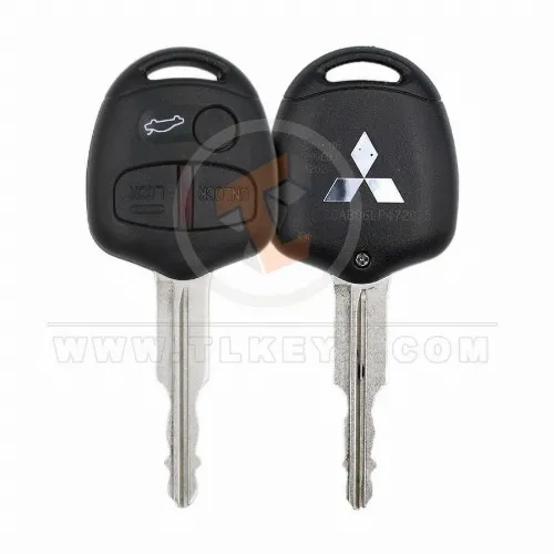 Original Head Key Remote Mitsubishi Lancer 2008 2012 433MHz 3 Buttons Remote Type Head Key Remote