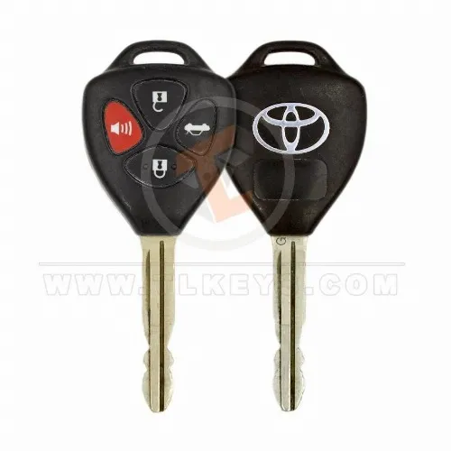 Refurbished Head Key Remote Toyota Camry Corolla 2008 433MHz 4 Buttons Remote Type Head Key Remote