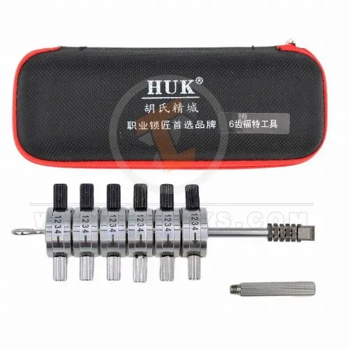 Jaguar Premium 6 Cut Tibbe Lock Pick And Decoder 2000-up Status Aftermarket