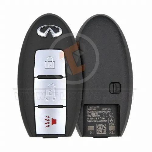 Genuine INFINITI FX35 Smart Proximity 2010 P/N: 285E3-1BF7A 433MHz Remote Type Smart Proximity