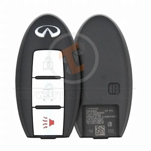 Genuine INFINITI QX50 FX35 Smart Proximity 2008 2017 P/N: 285E3-1BA7A Remote Type Smart Proximity