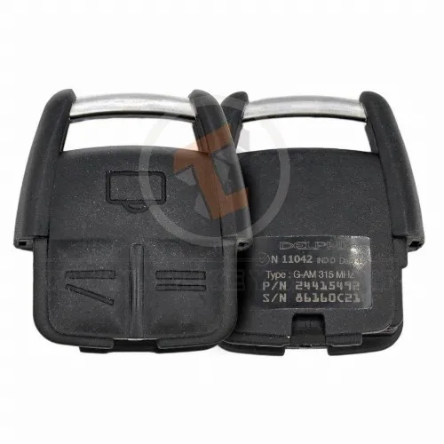 Opel Remote Key 1998 2006 P/N: 24415492 315MHz 3 Buttons Remote Type Remote Key