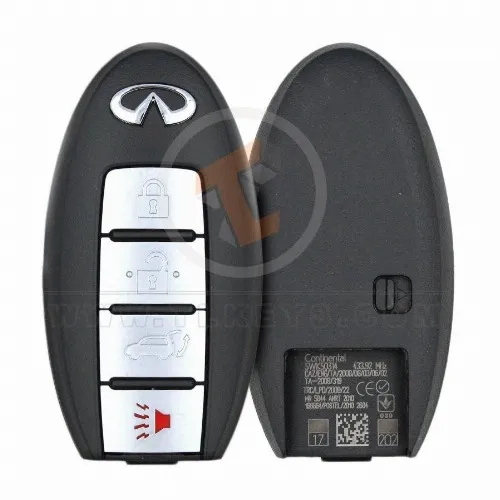 Genuine INFINITI QX70 FX35 Smart Proximity 2008 2013 P/N: 285E3-1CA7C Remote Type Smart Proximity