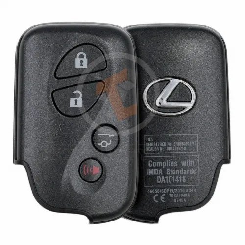 Genuine Lexus GX460 Smart Proximity 2010 2013 P/N: 89904-60620 433MHz Remote Type Smart Proximity