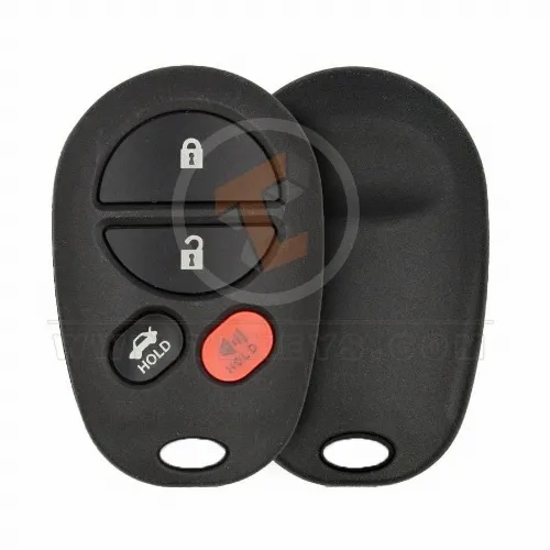 Remote Key Toyota Camry Aurion 2007 433MHz 4 Buttons Aftermarket Remote Type Remote Key