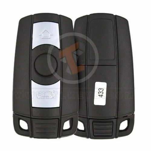 BMW CAS3 Non-Proximity Key Remote 3 Buttons 433 MHz PCF7945 Remote Type Remote Key