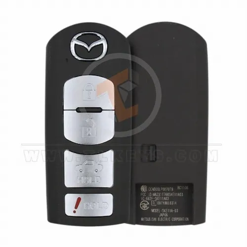 Genuine MAZDA MAZDA3 Smart Proximity 2010 2013 P/N: BBY2-67-5RY Remote Type Smart Proximity
