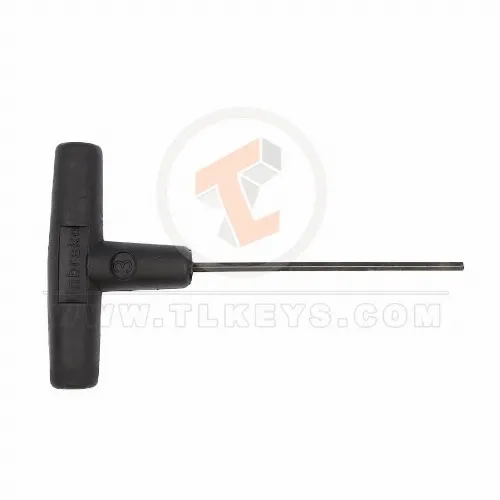 Keyline B3316 T-Handled 3MM Allen Wrench for 994 Laser and Ninja Laser Key Machines RIC03440B Spare Parts Type Allen Wrench