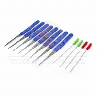 KLOM 12 PIECES BROKEN KEY EXTRACTOR SET - BLUE Opening Tool Type Pick Tool